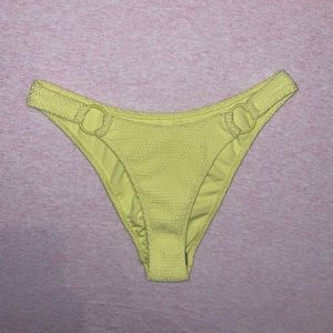 NWOT Kendall & Kylie Yellow Bikini Bottom💛👙